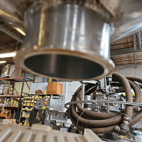 110 Gallon E-quip Vertical Stainless Steel Single Wall Tank