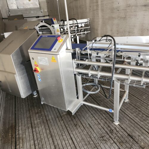 Safeline Model C3352 Checkweigher with Pneumatic Pusher Reject