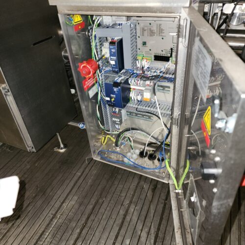 Safeline Model C3352 Checkweigher with Pneumatic Pusher Reject