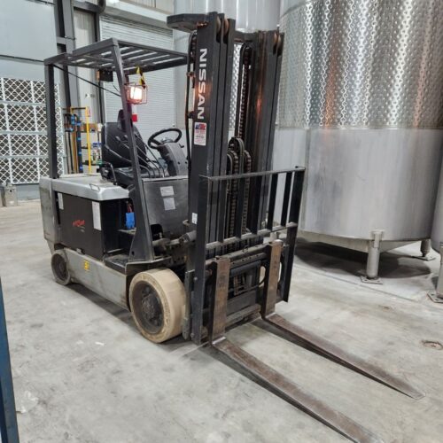 6,660 Lbs. Maximum Capacity Nissan Forklift CPG1B2L35S