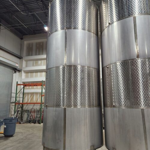 125bbl (3,875 Gallon) Santa Rosa Stainless Steel Stainless Steel Beverage Tank Jacketed