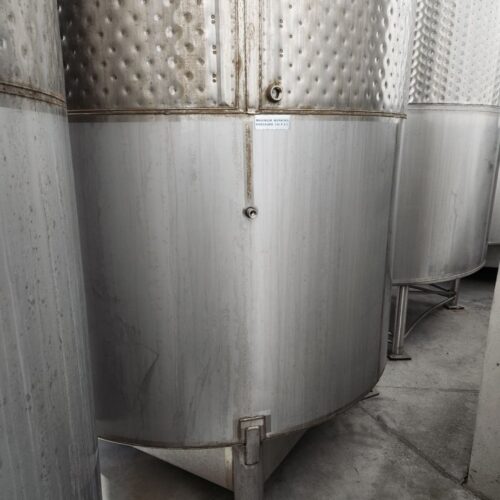 90bbl (2,790 Gallon) Santa Rosa Stainless Steel Stainless Steel Beverage Tank Jacketed