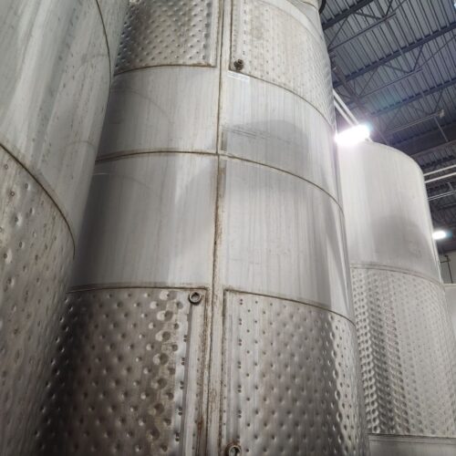 90bbl (2,790 Gallon) Santa Rosa Stainless Steel Stainless Steel Beverage Tank Jacketed