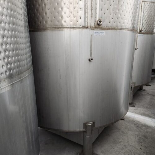90bbl (2,790 Gallon) Santa Rosa Stainless Steel Stainless Steel Beverage Tank Jacketed,