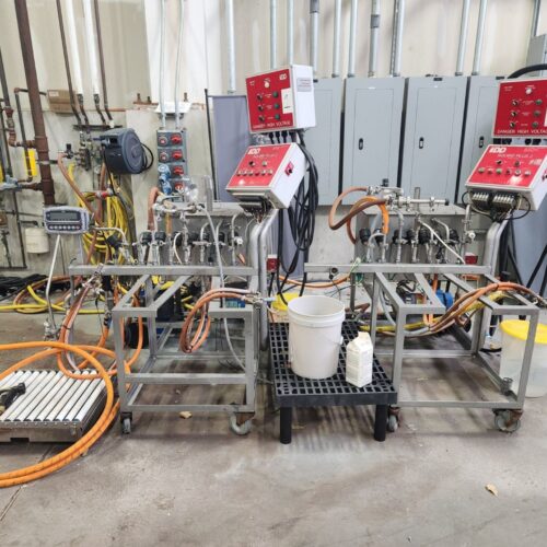 IDD Kegging Line Squire Plus 2 Consisting of; 2ea. Keg Wash Rinse and Fill Stations