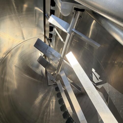 800 Gallon Lee Industries Model 800D9MS Jacketed Stainless Steel Double Motion Agitated Kettle