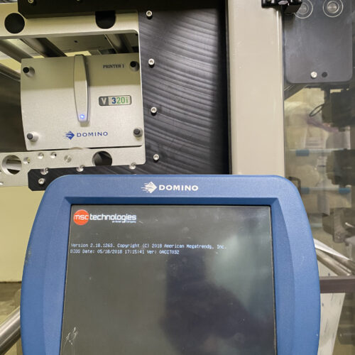 Wrapade Model V612 12 Inch Wide, 6 Station, Vertical Pouch Packaging Machine