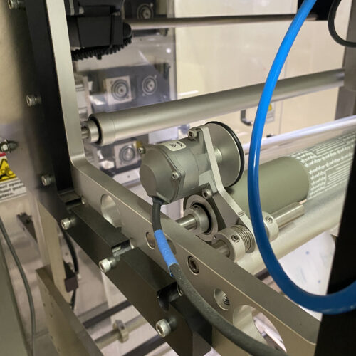 Wrapade Model V612 12 Inch Wide, 6 Station, Vertical Pouch Packaging Machine