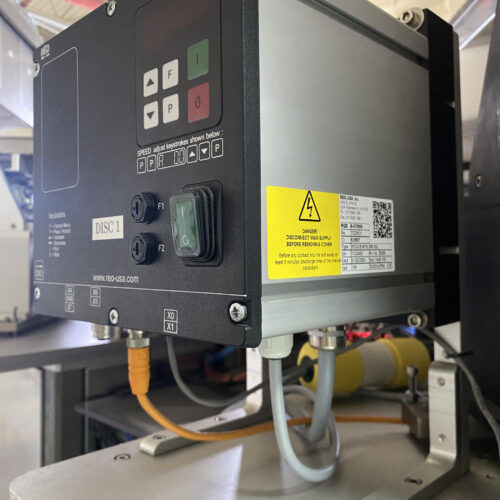 Wrapade Model V612 12 Inch Wide, 6 Station, Vertical Pouch Packaging Machine