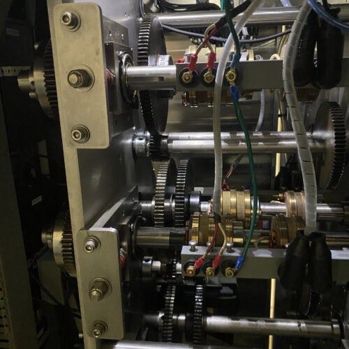 Wrapade Model V612 12 Inch Wide, 6 Station, Vertical Pouch Packaging Machine