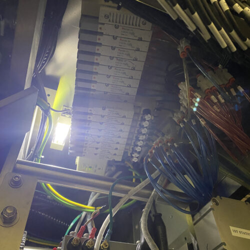 Wrapade Model V612 12 Inch Wide, 6 Station, Vertical Pouch Packaging Machine