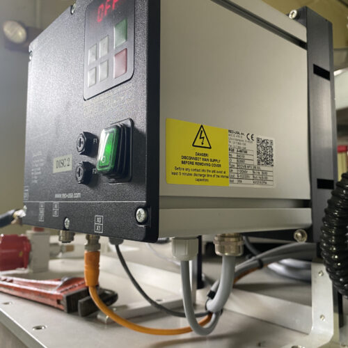 Wrapade Model V612 12 Inch Wide, 6 Station, Vertical Pouch Packaging Machine