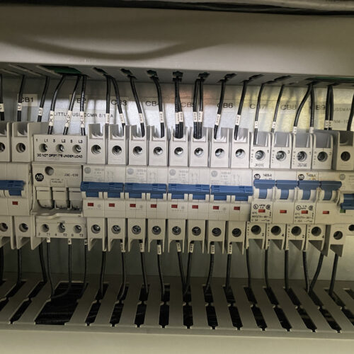 Wrapade Model V612 12 Inch Wide, 6 Station, Vertical Pouch Packaging Machine