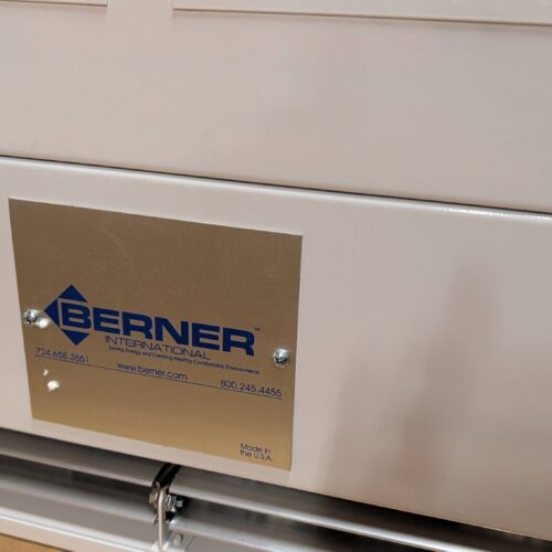 UNUSED Berner International Model EZX2084AZRDYN 7-Foot-Long Low Profile Air Curtain