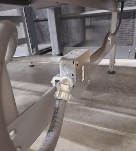 Ska Fab Depalletizer with Associated Conveyors