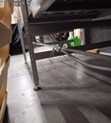 Ska Fab Depalletizer with Associated Conveyors