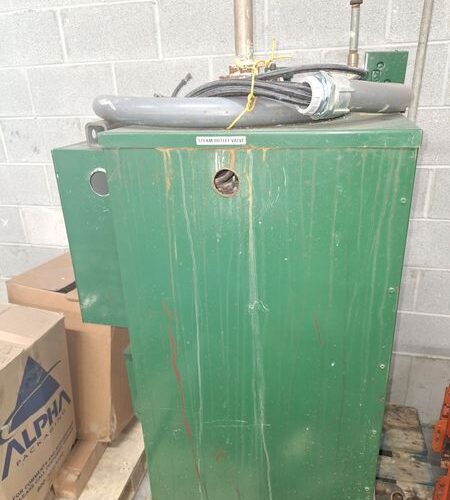 Electro-Steam Steam Generator with Hevi-Duty Model HS1F1BS Transformer, Marathon Motor, McDonnell Pump, and Armstrong Valve