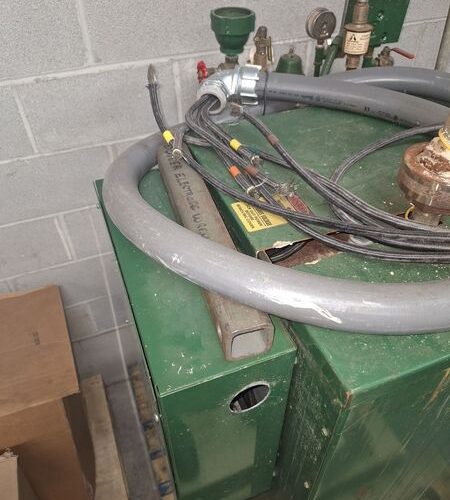 Electro-Steam Steam Generator with Hevi-Duty Model HS1F1BS Transformer, Marathon Motor, McDonnell Pump, and Armstrong Valve