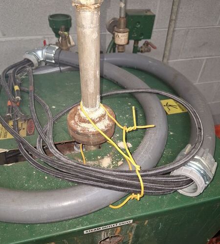 Electro-Steam Steam Generator with Hevi-Duty Model HS1F1BS Transformer, Marathon Motor, McDonnell Pump, and Armstrong Valve