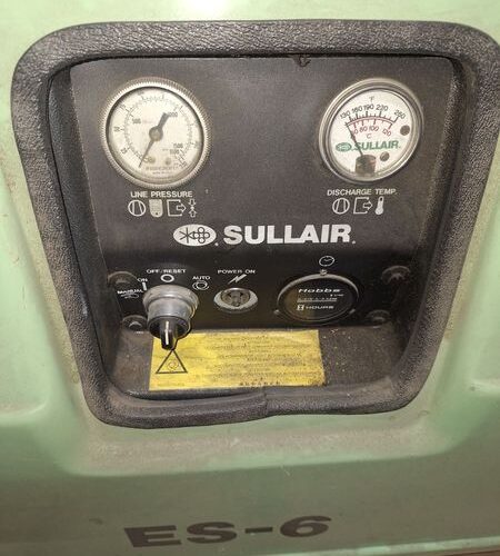Sullair Model ES6 Air Compressor with Enclosure