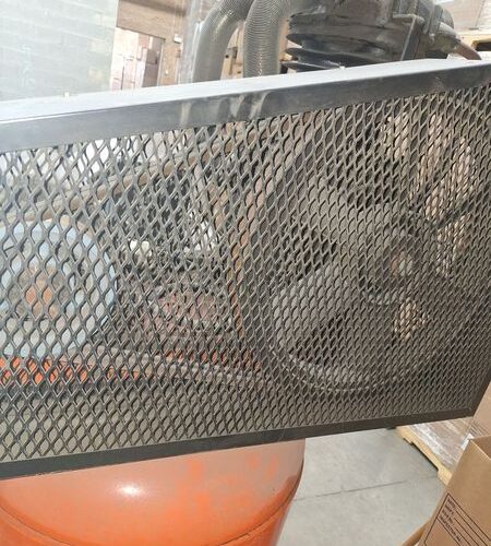 DV Systems Model LA9429 DevAir Air Compressor Mounted on Vertical Tank