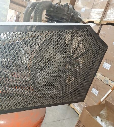 DV Systems Model LA9429 DevAir Air Compressor Mounted on Vertical Tank