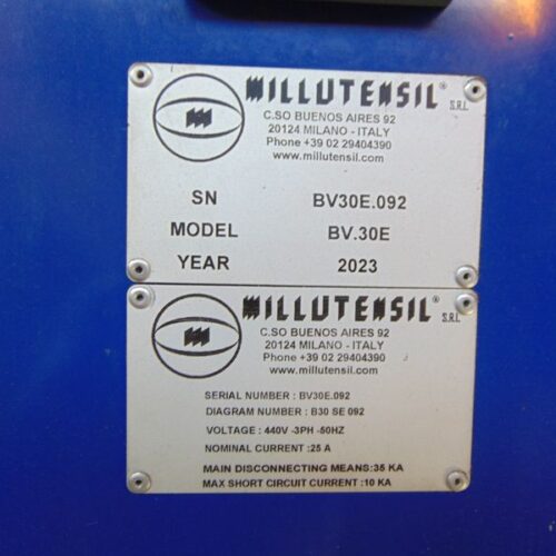 Millutensil SRL BV30E Die Spotting Press