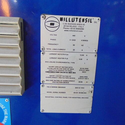 Millutensil SRL BV30E Die Spotting Press