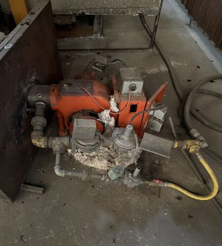 Natural Gas–Fired Holding Furnace