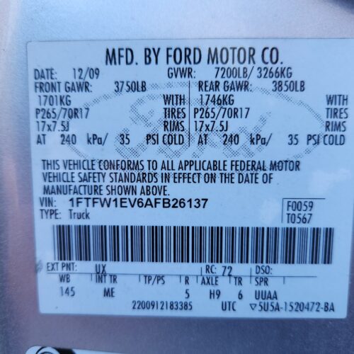 Ford F-150 Pickup Truck 4×4