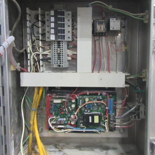 30 in Diameter x 44 in Long Stainless Steel Adjustable Pitch Seasoning Drum