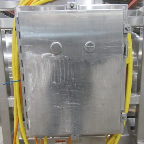 30 in Diameter x 44 in Long Stainless Steel Adjustable Pitch Seasoning Drum