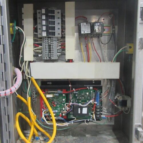 30 in Diameter x 44 in Long Stainless Steel Adjustable Pitch Seasoning Drum