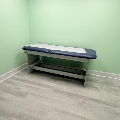 Standard Exam Table with Adjustable Back