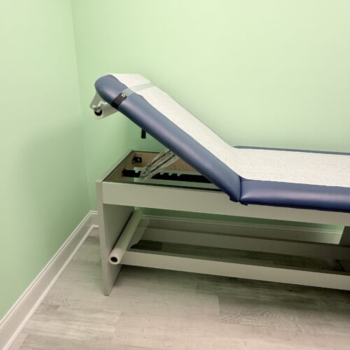 Standard Exam Table with Adjustable Back