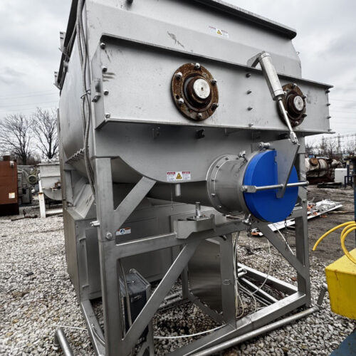 220 Cu Ft Weiler Provisur Model M12900 S/S Dual Shaft Paddle Mixer