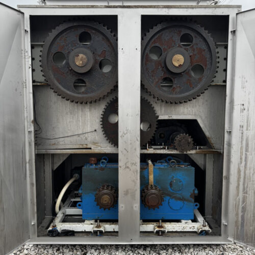 220 Cu Ft Weiler Provisur Model M12900 S/S Dual Shaft Paddle Mixer