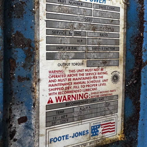 220 Cu Ft Weiler Provisur Model M12900 S/S Dual Shaft Paddle Mixer