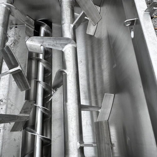 220 Cu Ft Weiler Provisur Model M12900 S/S Dual Shaft Paddle Mixer