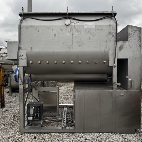 220 Cu Ft Weiler Provisur Model 12900 S/S Dual Shaft Paddle Mixer