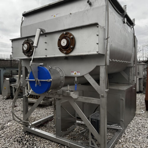 220 Cu Ft Weiler Provisur Model 12900 S/S Dual Shaft Paddle Mixer