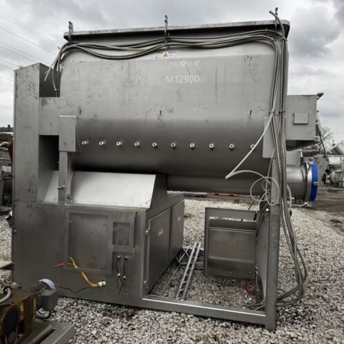 220 Cu Ft Weiler Provisur Model 12900 S/S Dual Shaft Paddle Mixer