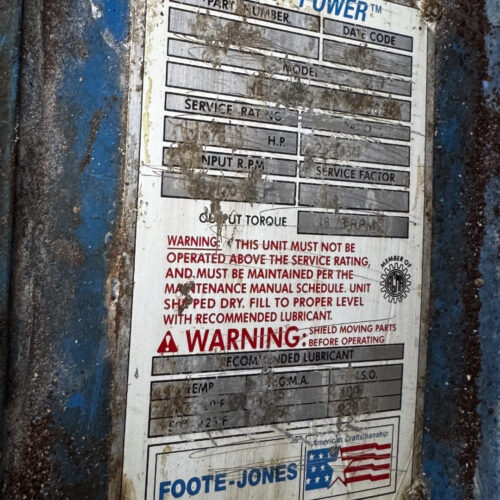 220 Cu Ft Weiler Provisur Model 12900 S/S Dual Shaft Paddle Mixer