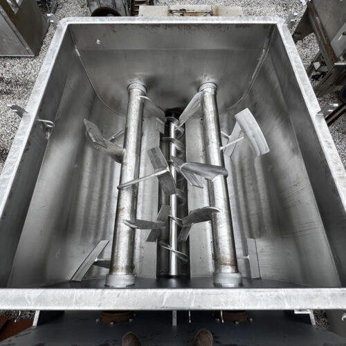 220 Cu Ft Weiler Provisur Model 12900 S/S Dual Shaft Paddle Mixer