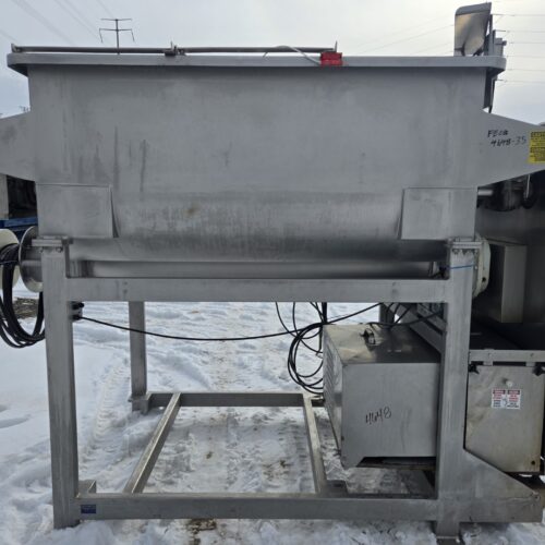 35 Cu Ft Weiler Model M305A S/S Dual Paddle Mixer