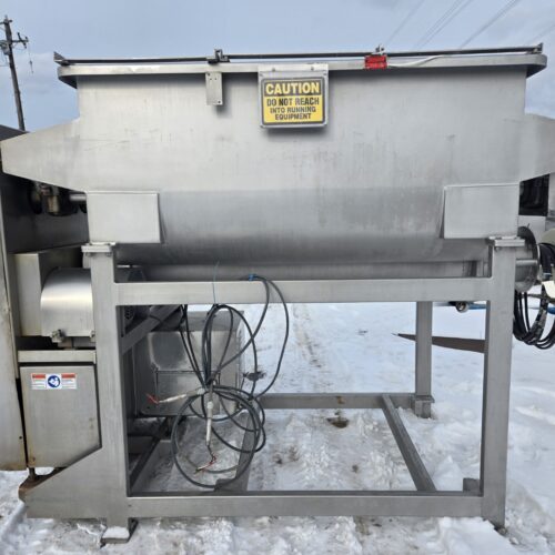 35 Cu Ft Weiler Model M305A S/S Dual Paddle Mixer