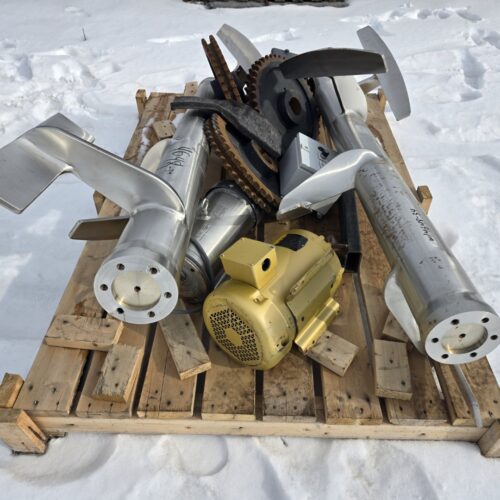 35 Cu Ft Weiler Model M305A S/S Dual Paddle Mixer