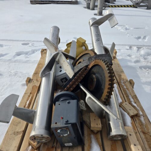 35 Cu Ft Weiler Model M305A S/S Dual Paddle Mixer