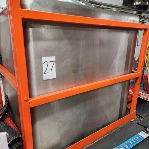 200 Gallon Stainless Steel Likwifier with Top Mounted Access Way