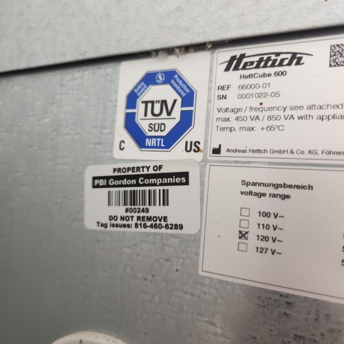 Hettich HettCube 600 Laboratory Incubator